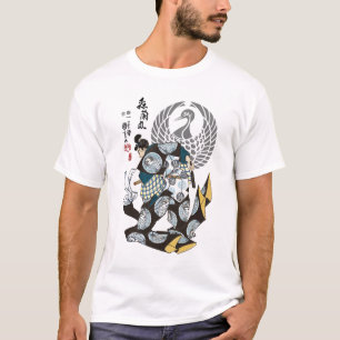 T-shirt Mori Ranmaru Ukiyo-e