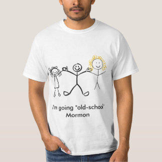 T-shirt Mormon de vieille école