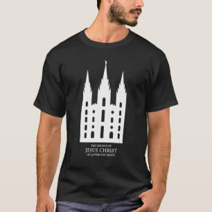 T-shirt Mormon Temple des Saints des derniers jours - Salt