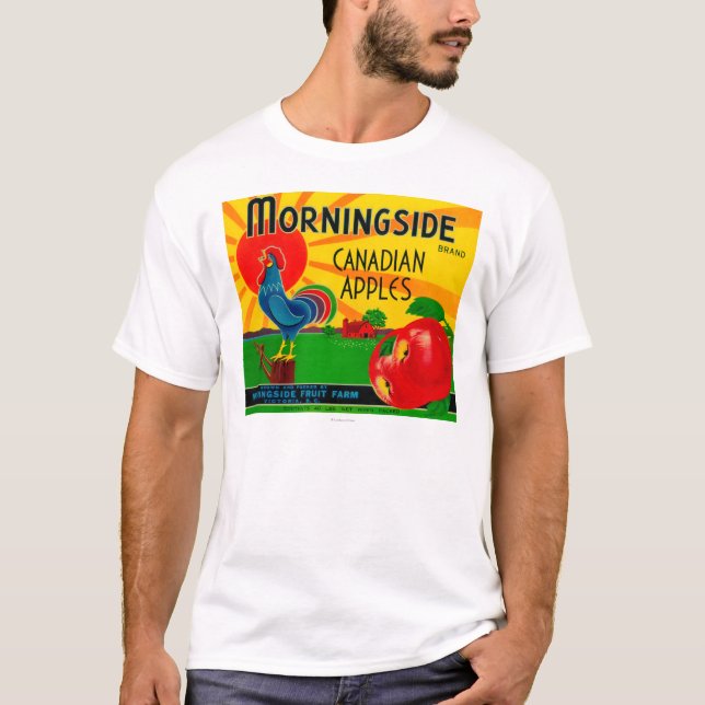 T-shirt Morningside Apple LabelCanada (Devant)