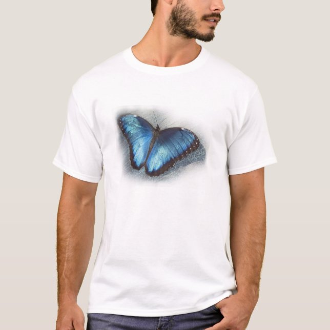 T-shirt Morpho bleu (Devant)