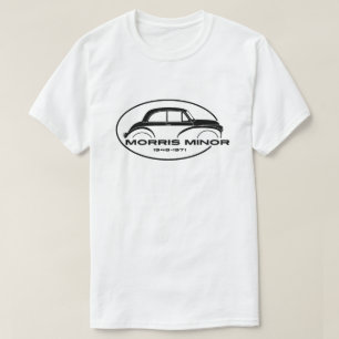 T-shirt Morris Voiture Britanniques Classique Mineure