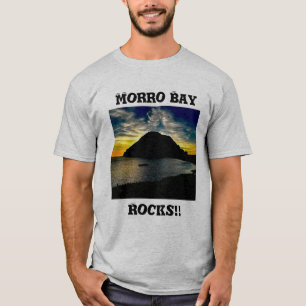 T-shirt Morro Bay Rocks ! ! Sac fourre-tout reflétant la d