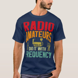 T-shirt Morse Code Radio Ham Amateur Radio Opérateur Cadea