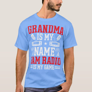 T-shirt Morse Code Radio Ham Amateur Radio Opérateur Cadea