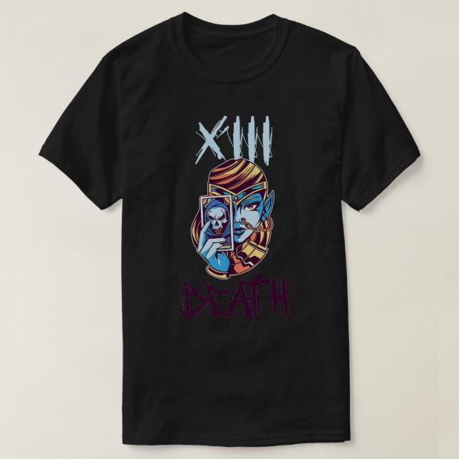 T-shirt Mort de Tarot (Design devant)