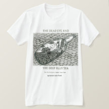 T-shirt mort d'oeil avec Vannak dans une bouteille