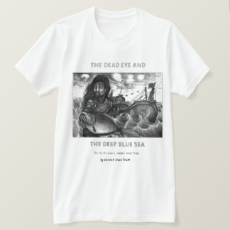 T-shirt mort d'oeil avec Vannak tenant un grand