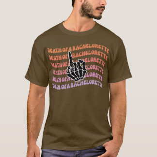 T-shirt Mort d'une célibataire Jusqu'à ce que la mort nou