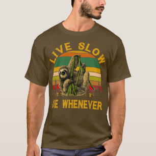 T-shirt Mort vintage Lente À Chaque Fente (2)