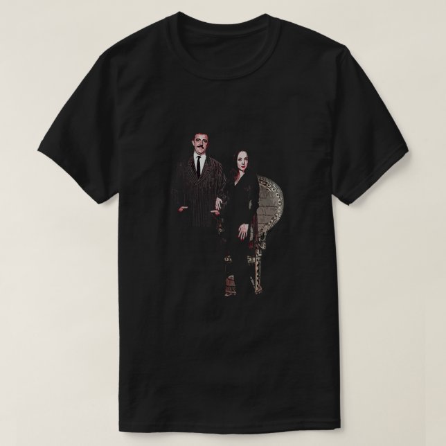 T-shirt Morticia et Gomez Essential (Design devant)