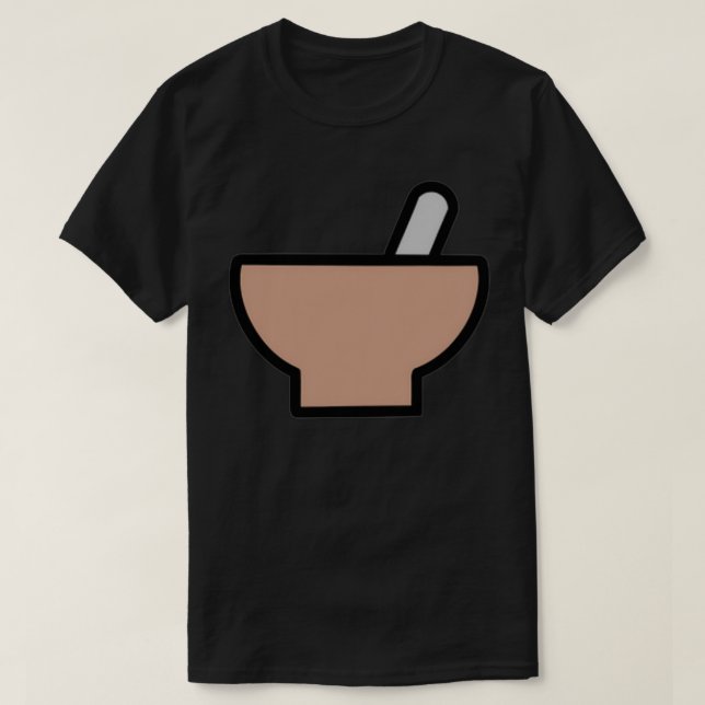 T-shirt Mortier et pilon 2 (Design devant)