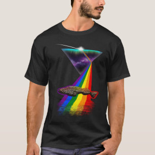 T-shirt Morue à taches noires rétro vintage prisme