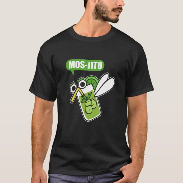 T-shirt Mos jito Bartender (Devant)