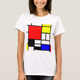 T-shirt MOSAIC rectangles carré couleur I + vos idées