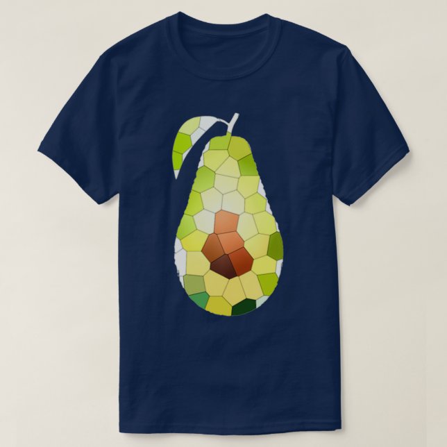 T-shirt mosaïque d'Avocado (Design devant)