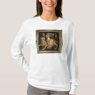 T-shirt Mosaïque de Dionysus montant une ANNONCE du