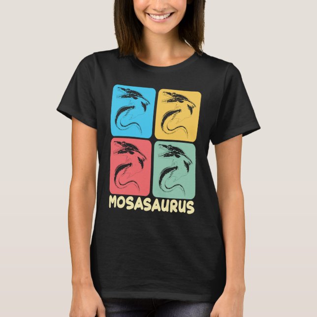 T-shirt Mosasaurus Dino Prehistoric Dinosaur (Devant)