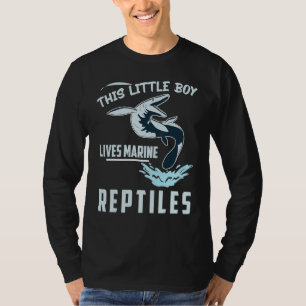 T-shirt Mosasaurus Préhistorique Ce Petit Garçon Vit Marin