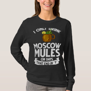 T-shirt Moscou Mule Recette Cuivre Mugs Boire