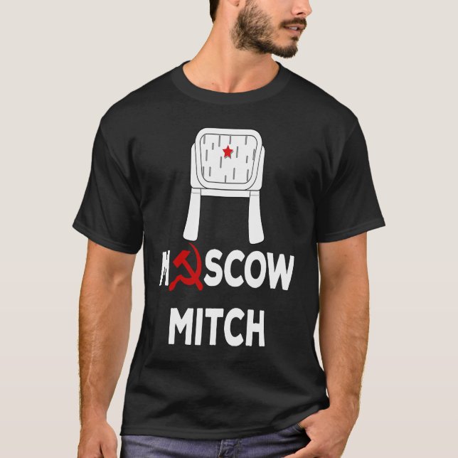 T-shirt Moscow Mitch McConnell Nyet (Devant)