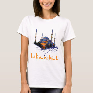 T-shirt Mosquée bleue Istanbul