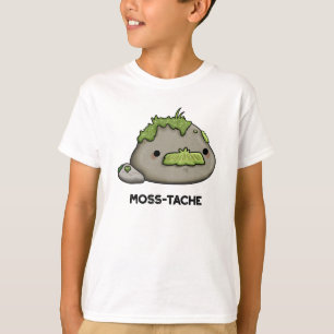T-shirt Moss-tache Funny Mustache Pun