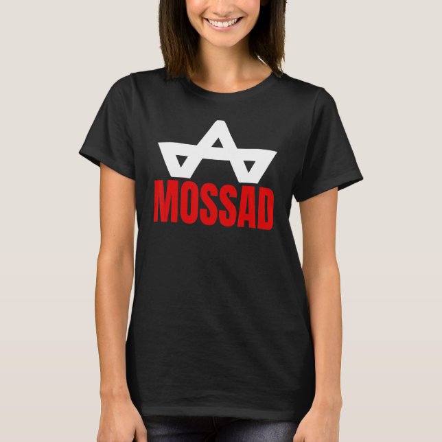 T-shirt Mossad Israël Service secret israélien Tel Aviv Me (Devant)