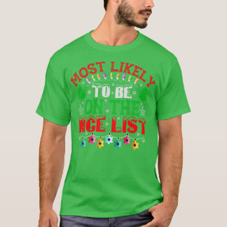 T-shirt Most Likely To Be