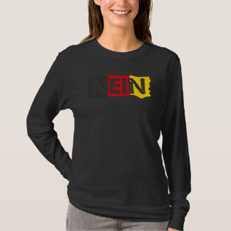 T-shirt Mot allemand Nein