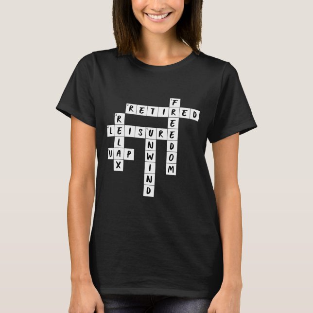T-shirt Mot-clé de la retraite étonnant (Devant)