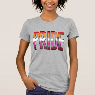 T-shirt Mot de fierté lesbienne