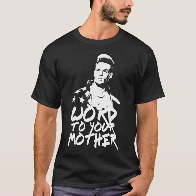 T-shirt Mot De Glace Vanille À Votre Mère51 (Devant)