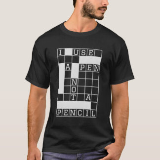 T-shirt Mot De Passage J'Utilise Un Stylo