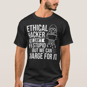 T-shirt Mot de passe de piratage informatique certifié par