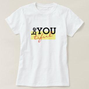 T-shirt Mot tendance Belle Inspiration de design de T-shir
