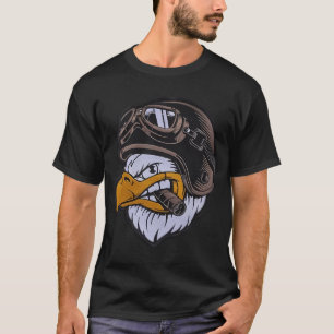 T-shirt Motard aigle