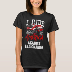 T-shirt Motard anti-Trump pour la démocratie Résister cont