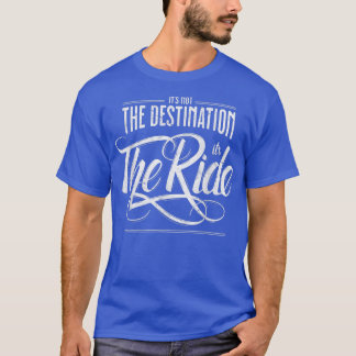 T-shirt Motard, moto - Ce n'est pas la destination, c'est 