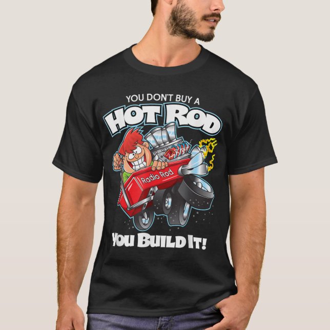 T-shirt Moteur à chaud générateur de bâton rouge Wagon sou (Devant)