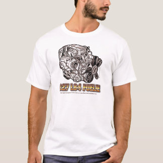 T-shirt Moteur de 327 L84 Fuelie Corvette