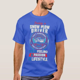 T-shirt Moteur de pression de neige Mode de vie