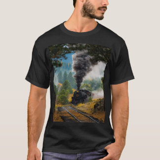 T-shirt Moteur de train