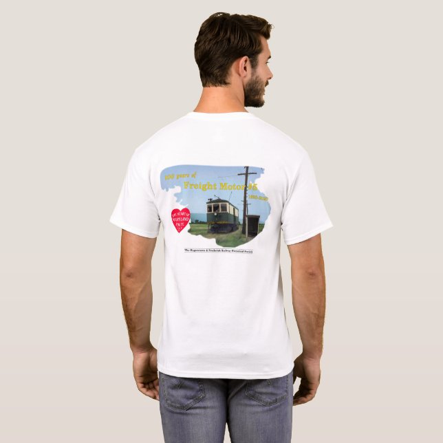 T-shirt Moteur de transport #5 Centennial - Photo sur le d (Dos entier)