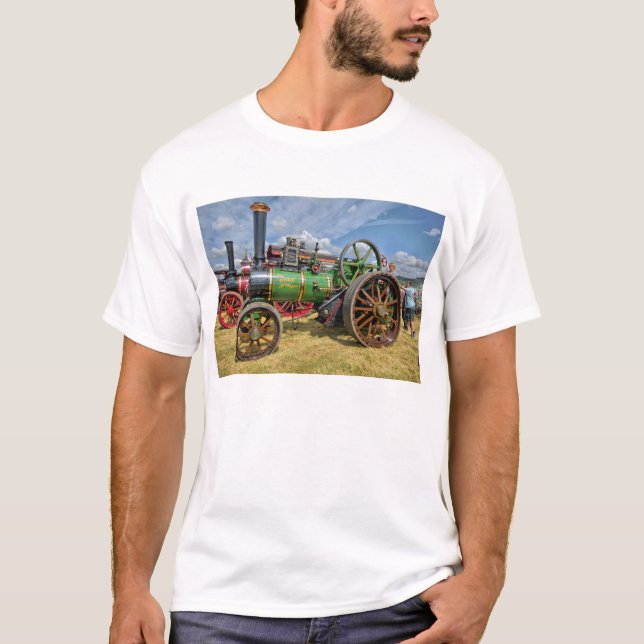 T-shirt Moteurs de traction de vapeur (Devant)