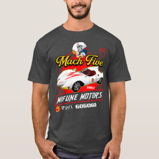T-shirt Moteurs Mach Cinq Mifune Speer Racer