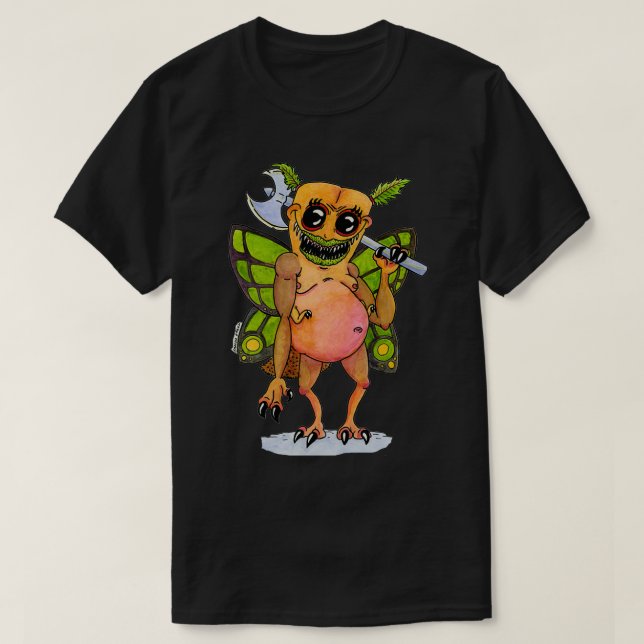 T-shirt Moth guerrier (Design devant)