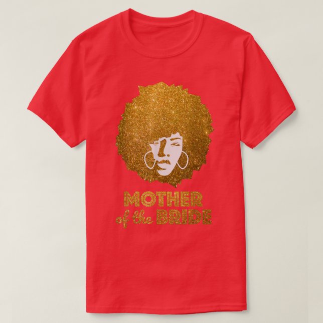 T-shirt Mother of The Bride  Wedding Bridal Shower T  (Design devant)