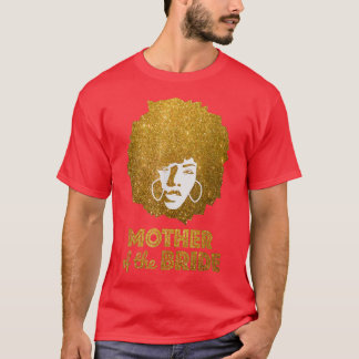 T-shirt Mother of The Bride Wedding Bridal Shower T