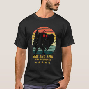 T-shirt Mothman Caché Et Chercher Le Champion Du Monde Coo
